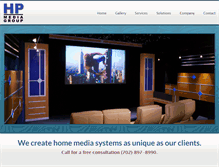 Tablet Screenshot of hpmediagroup.net